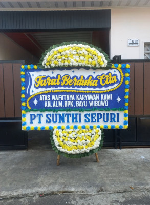 Papan Bunga Duka di Bertais